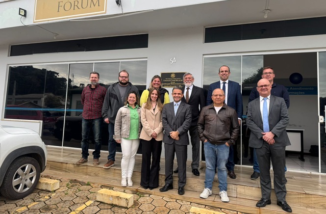 Comarcas da Serra recebem visita institucional da Corregedoria-Geral da Justiça